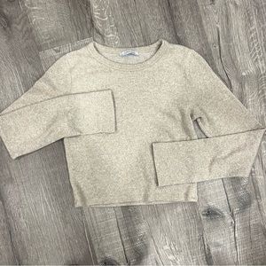 Zara knit crop top